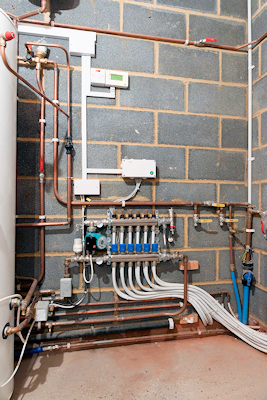 Pipes Ltd of Hertford. Plumbers and Central Heating and Boiler engineers. Photo of Pipework